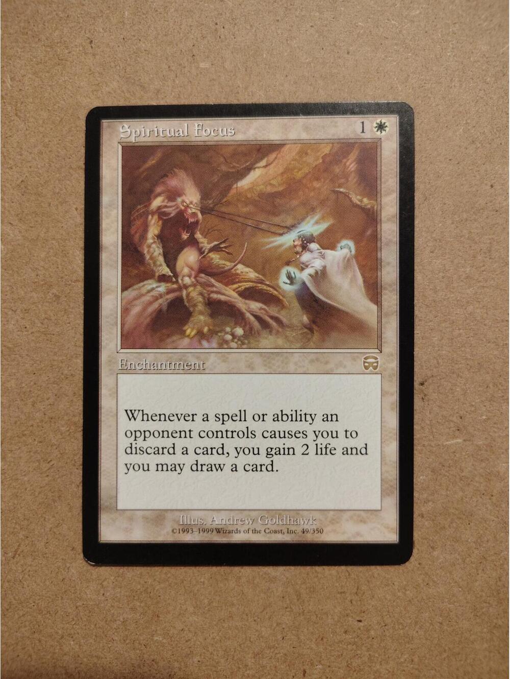 MTG vintage Single Spiritual Focus Enchantment